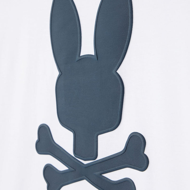 Psycho Bunny (Men's White houston graphic tee)