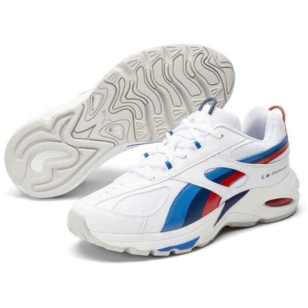 Puma blue and red sneakers shop