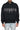 Purple brand black crystal gothic drip hoodie
