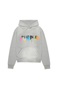 Purple brand (Heather french terry po hoodie)