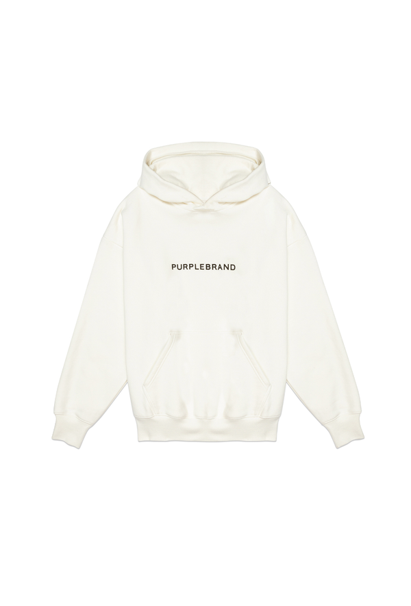 Purple brand (off white hwt fleece po hoodie)