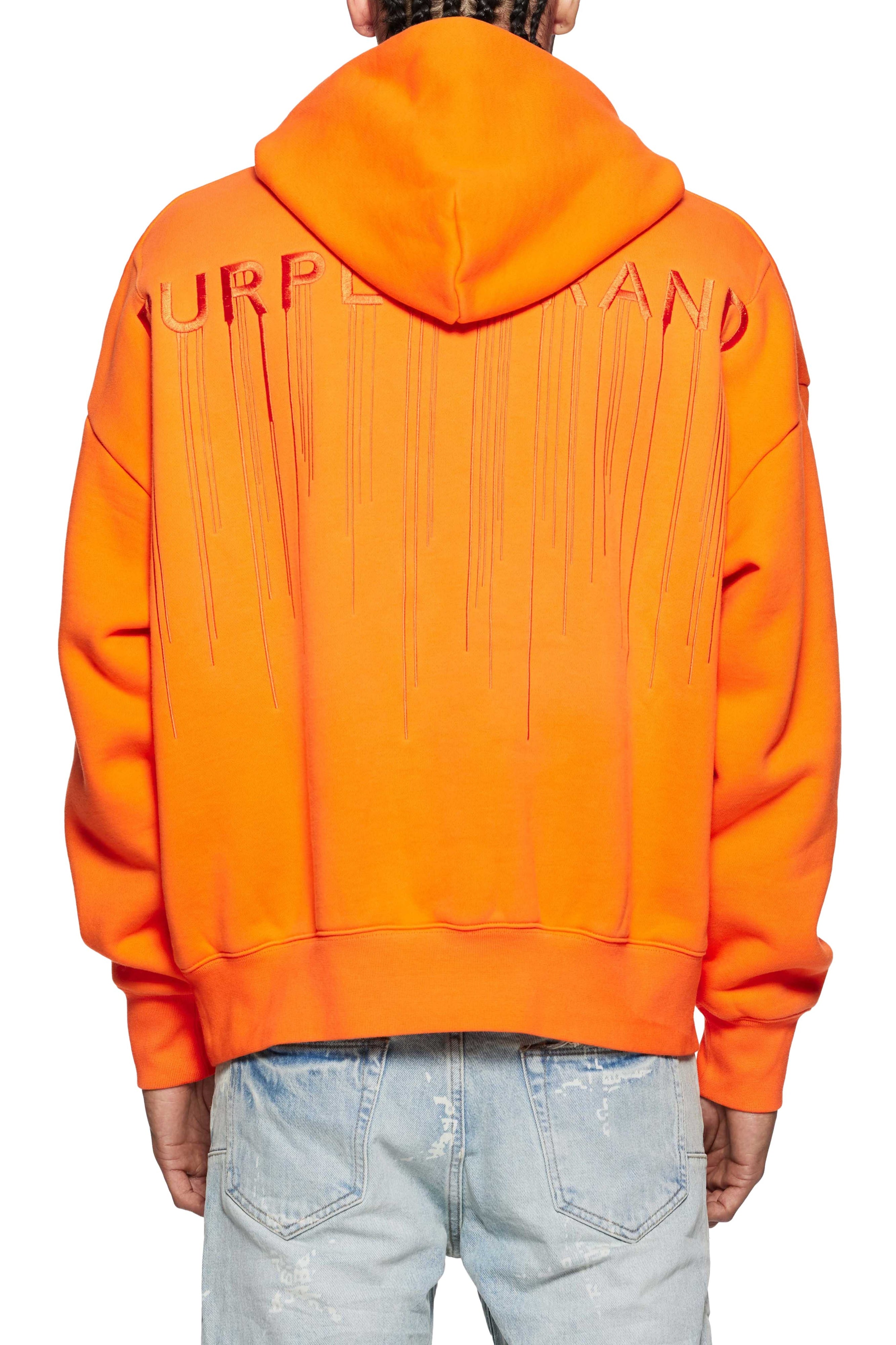 Purple brand orange hwt fleece po hoodie – VIP Clothing Stores