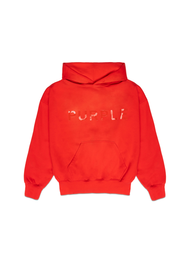 Purple brand (Red mwt fleece po hoodie)