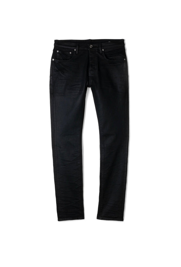 Purple brand (black midnight oil coated jean)