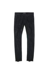 Purple Brand Black Oil Spill Jean