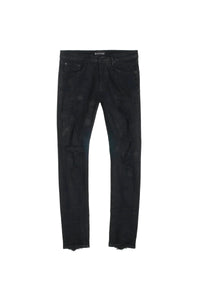 Purple Brand Black Oil Spill Jean