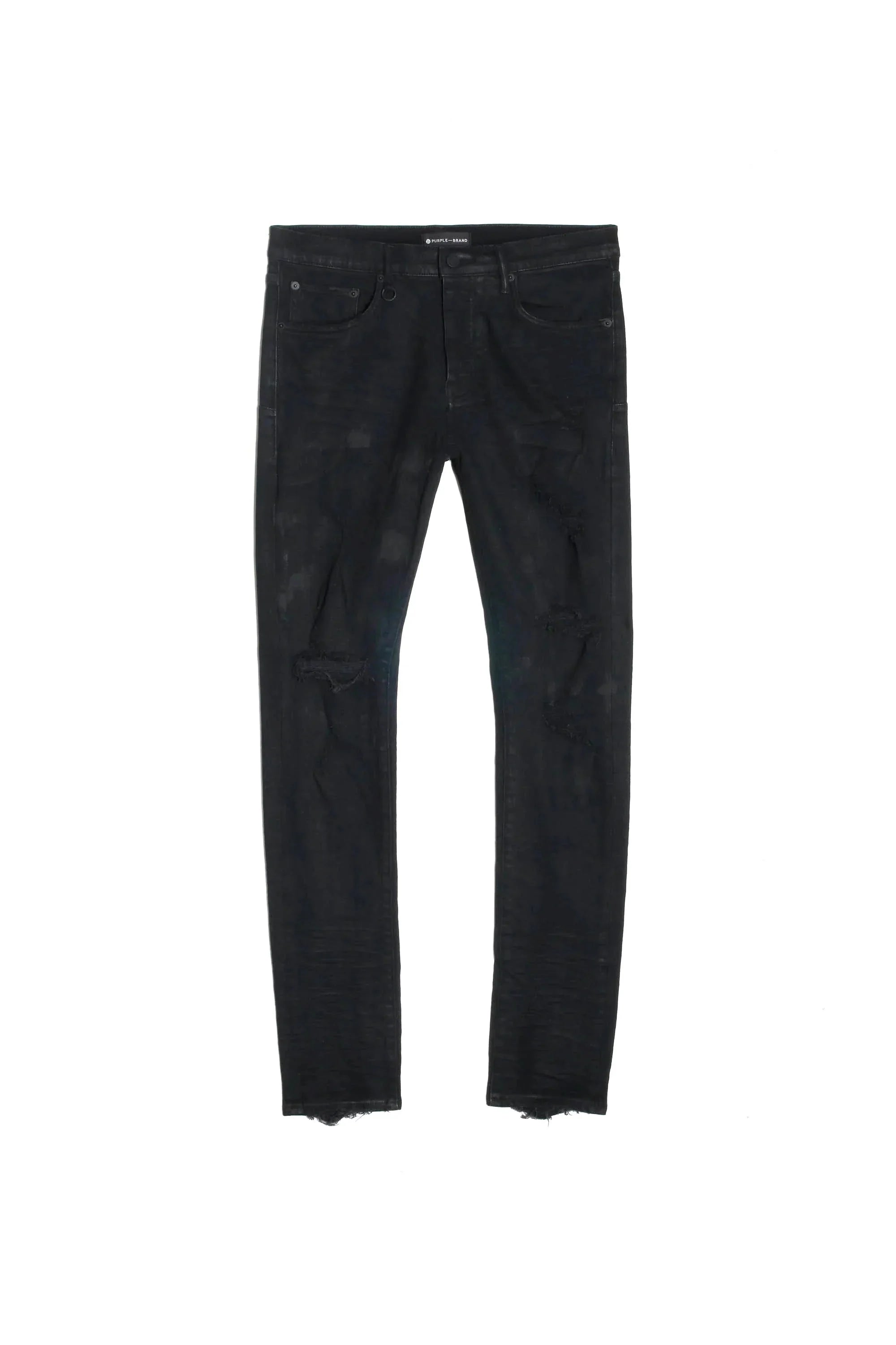 Purple Brand Black Oil Spill Jean