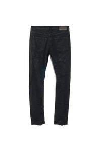 Purple Brand Black Oil Spill Jean