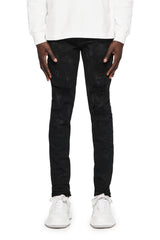 Purple Brand Black Oil Spill Jean