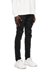 Purple Brand Black Oil Spill Jean