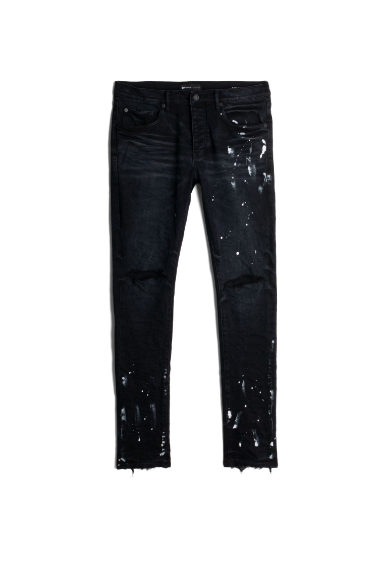 Purple Brand Black Resin Knee Slit Jean – VIP Clothing Stores Purple Brand Black Resin Knee Slit Jean – VIP Clothing Stores