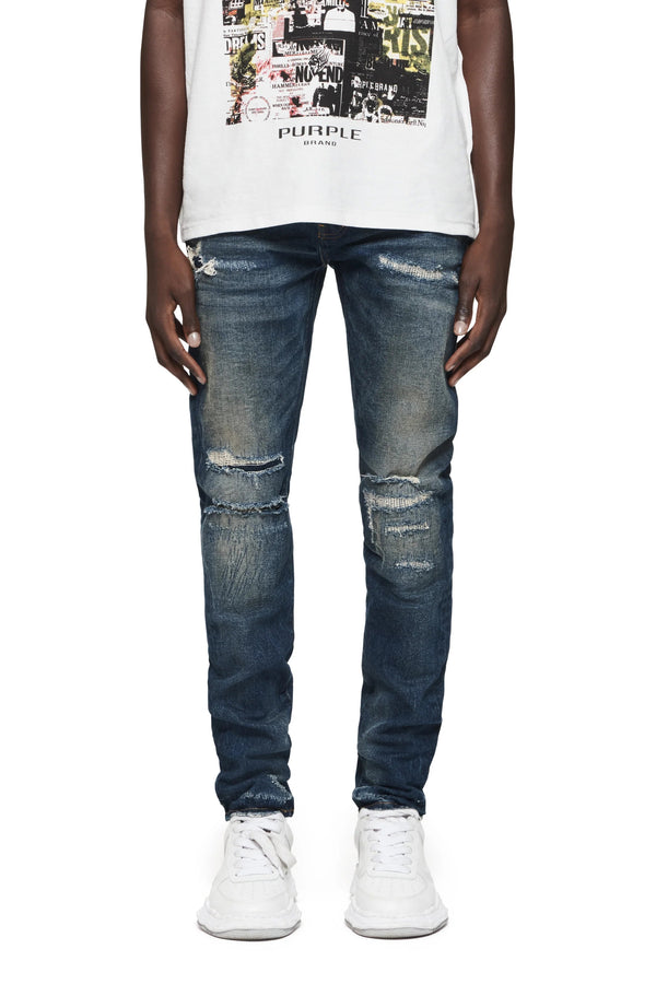 Purple Brand (Dark Indigo Light destroy Indigo Jean)