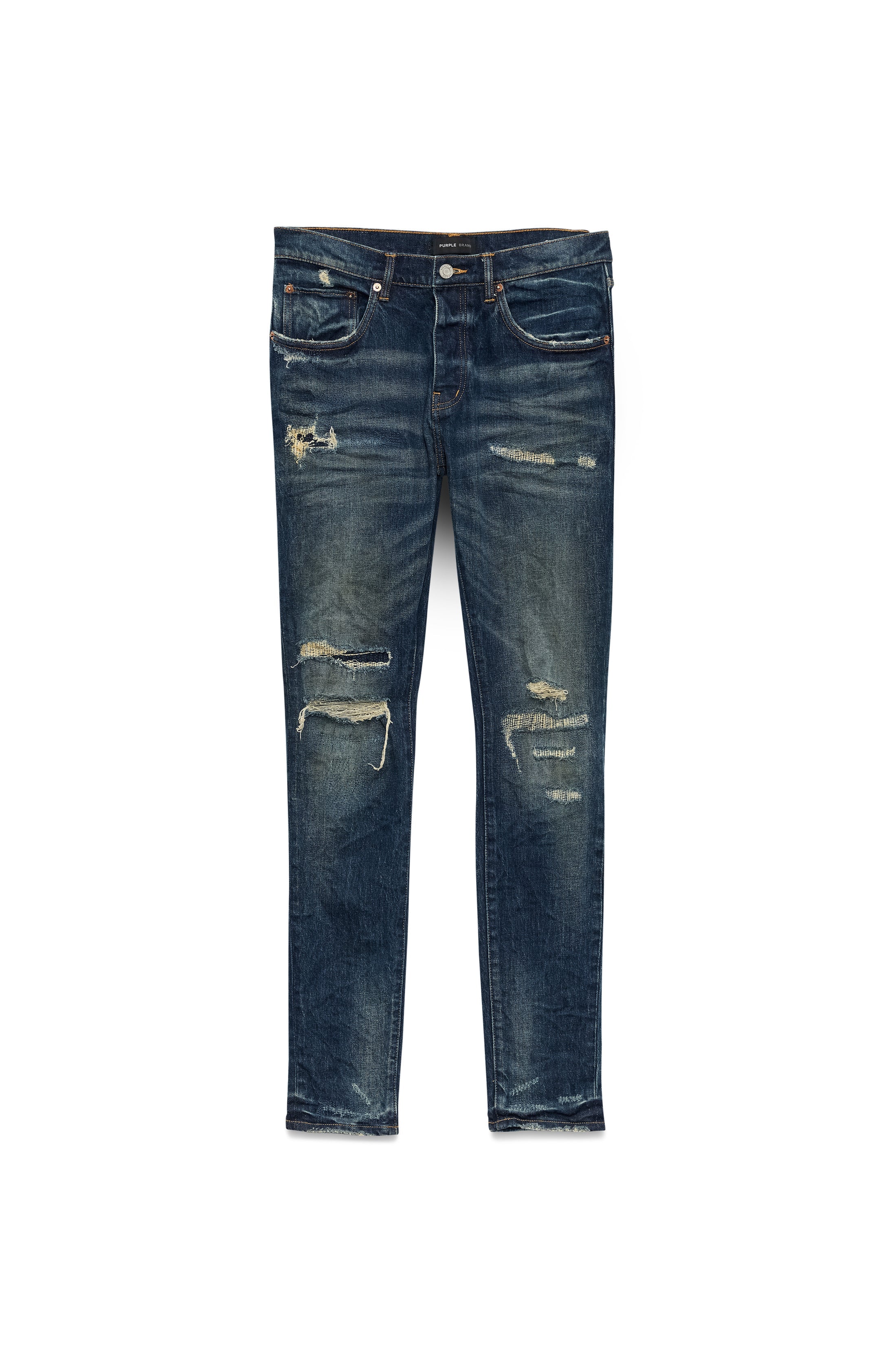 purple brandデニム Purple Brand (Dark Indigo Light destroy Indigo Jean) – VIP