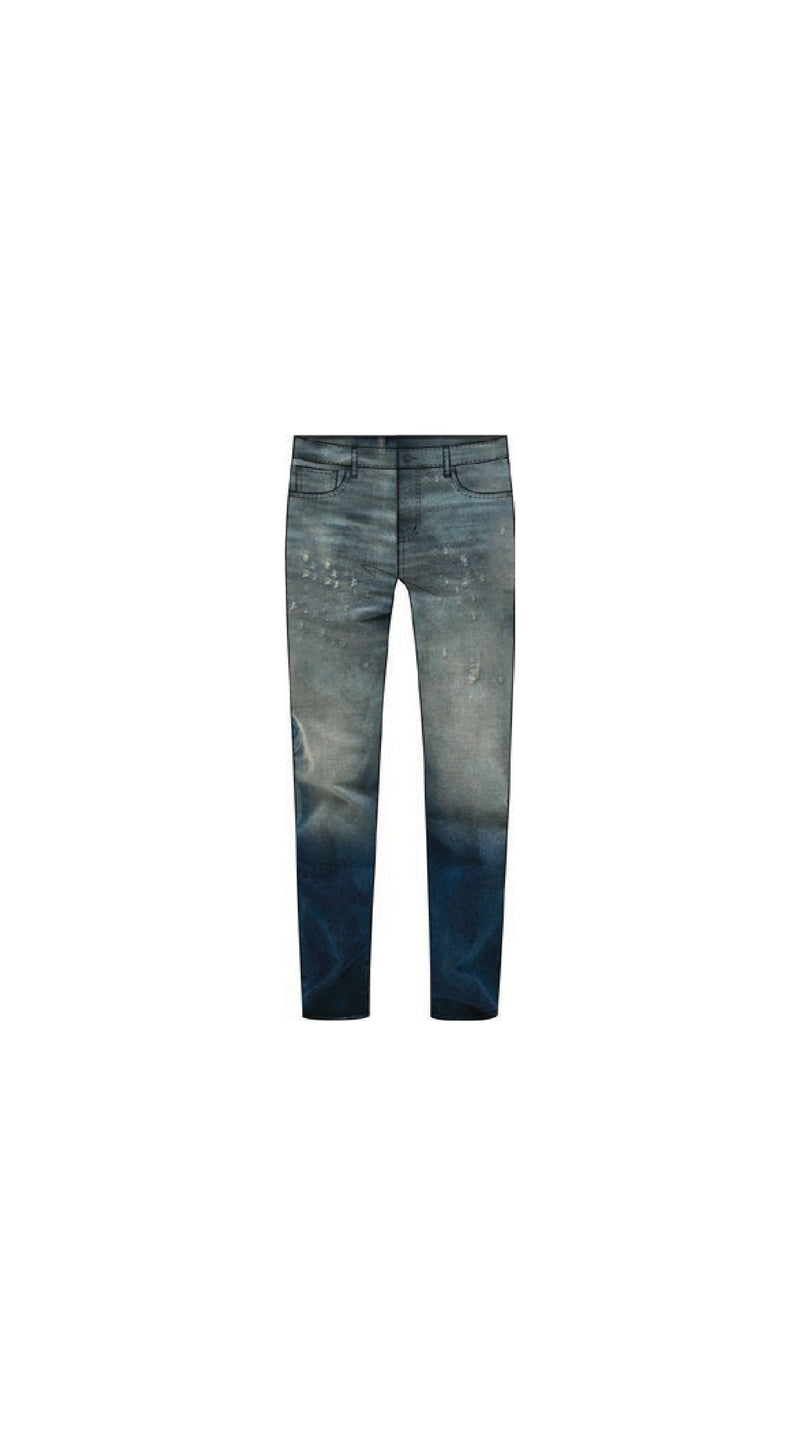 Purple Brand (Dark Indigo Skinny Perforated Jean)