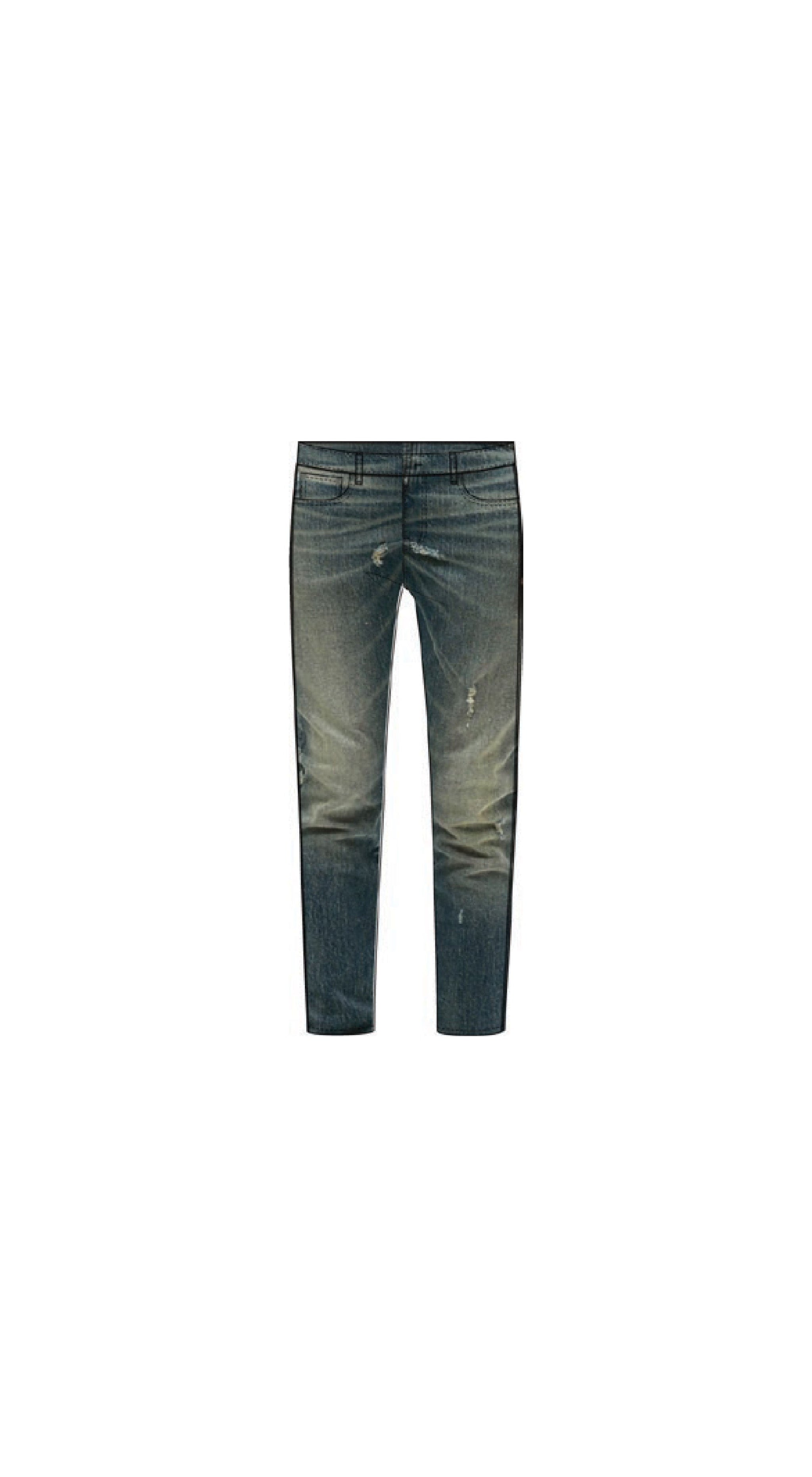 Purple Brand (Dark Indigo Skinny Shadow Seam Coated Jean)