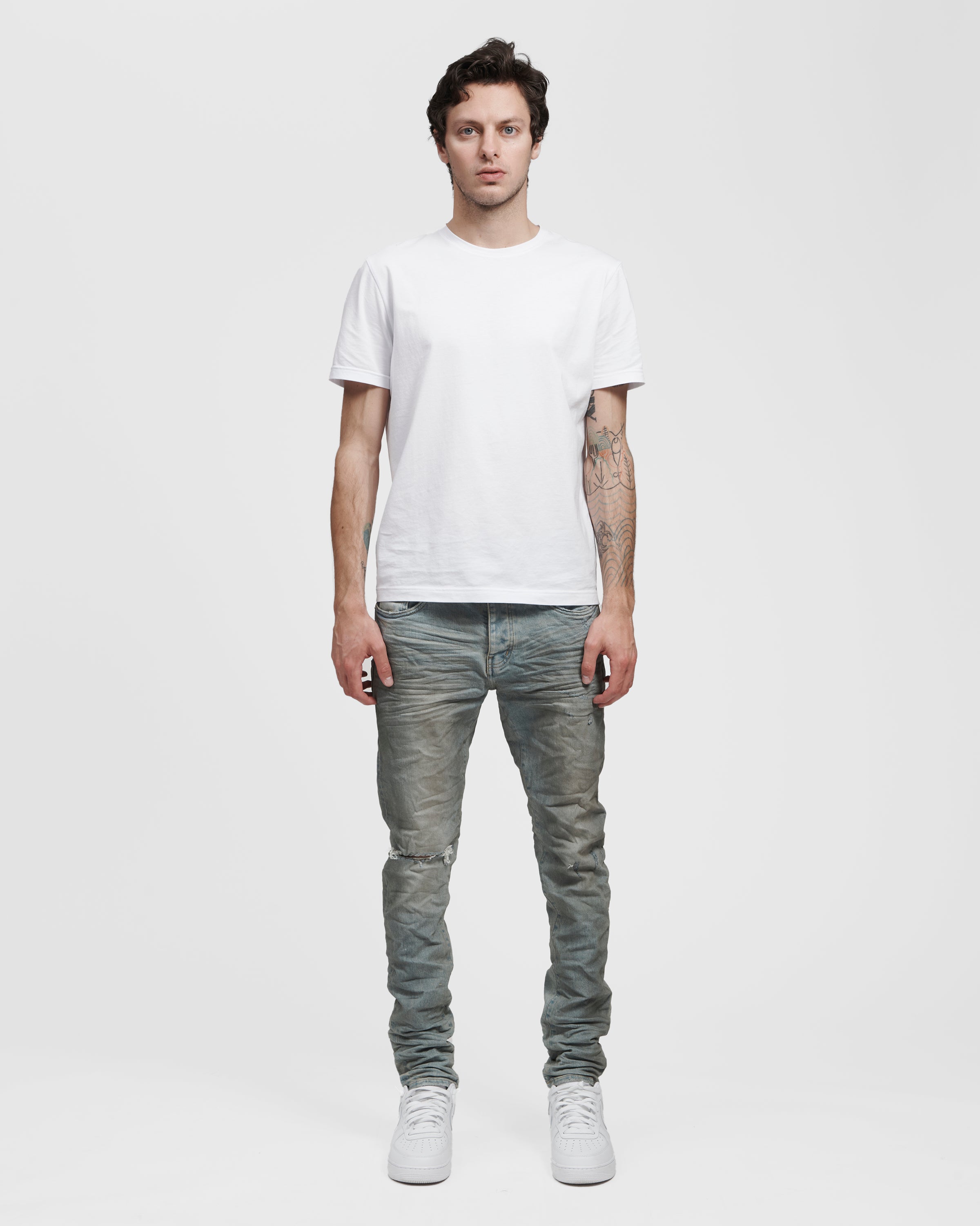 Purple brand light blue dirty wax jean – VIP Clothing Stores