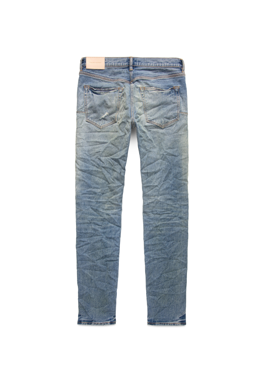 Purple brand (light indigio vintage back pkt blowout jean)