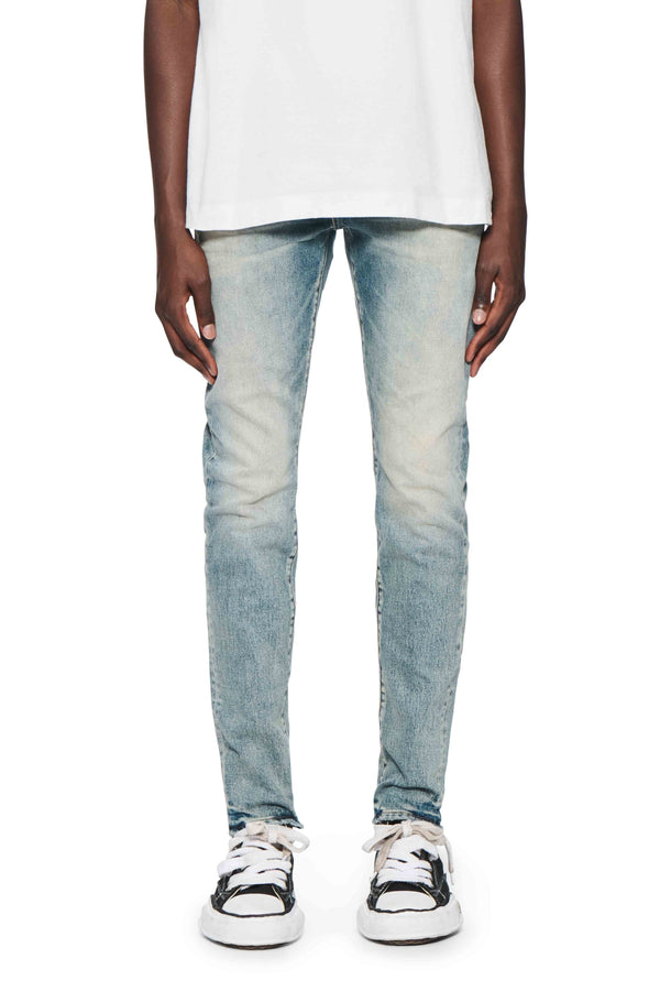 Purple brand (Mid indigo skinny electric tint jean)