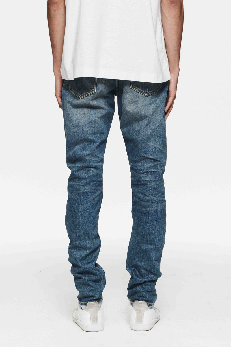 Purple Brand (Mid Indigo Vintage Knee Blowout Jean)
