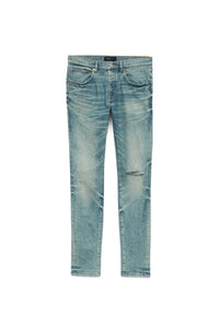 Purple Brand (Mid Indigo Vintage Knee Blowout Jean)