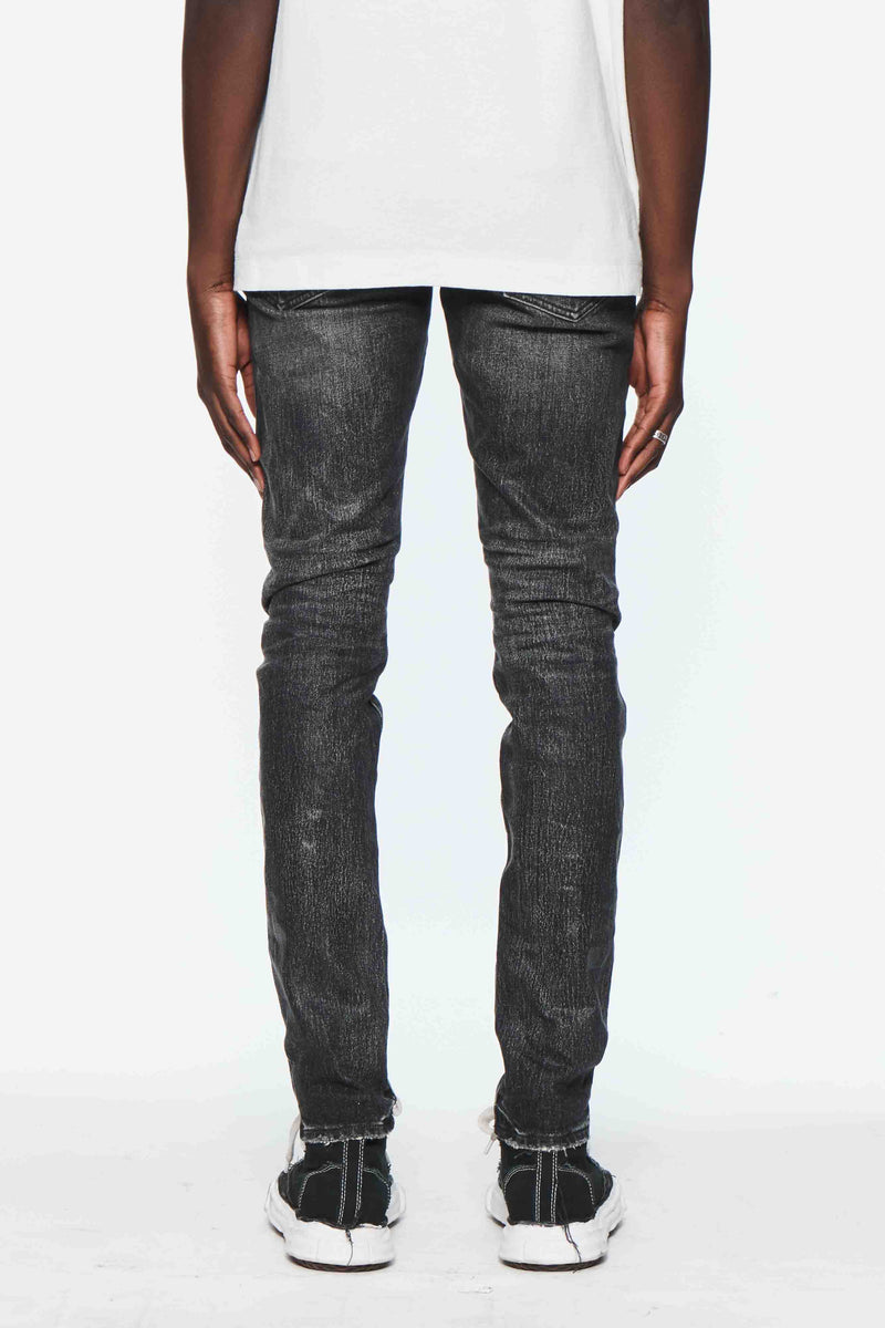 Purple Brand (Skinny Crackle Coated Jean)