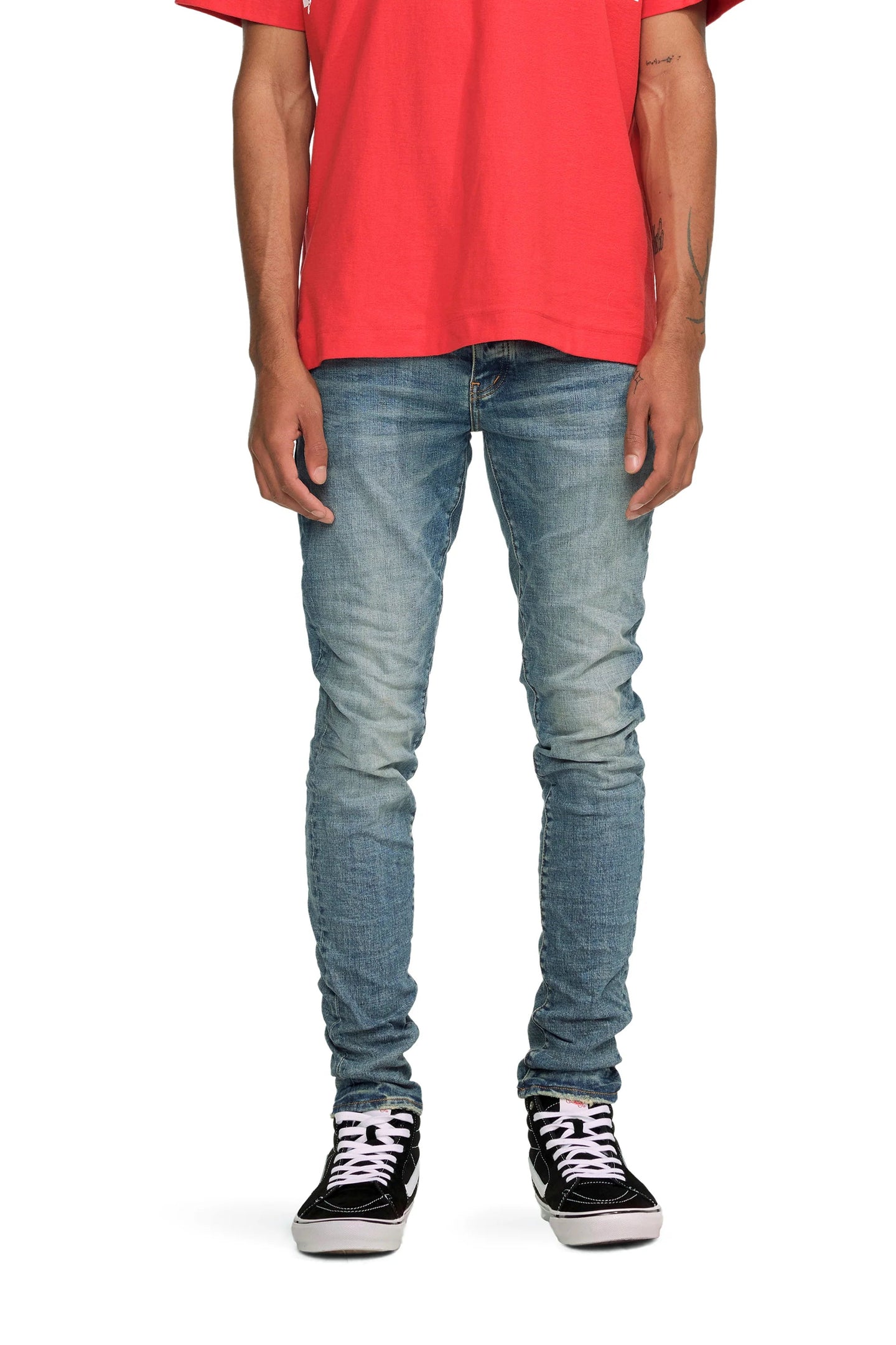 Purple brand (Tinted indigo worn vintage jean)