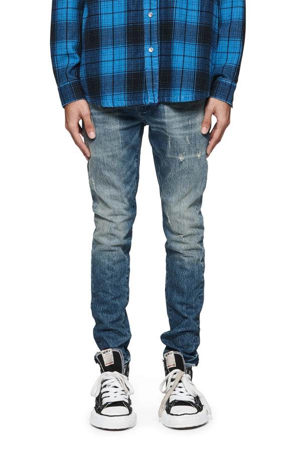 Purple brand (western blue mid indigo jean)