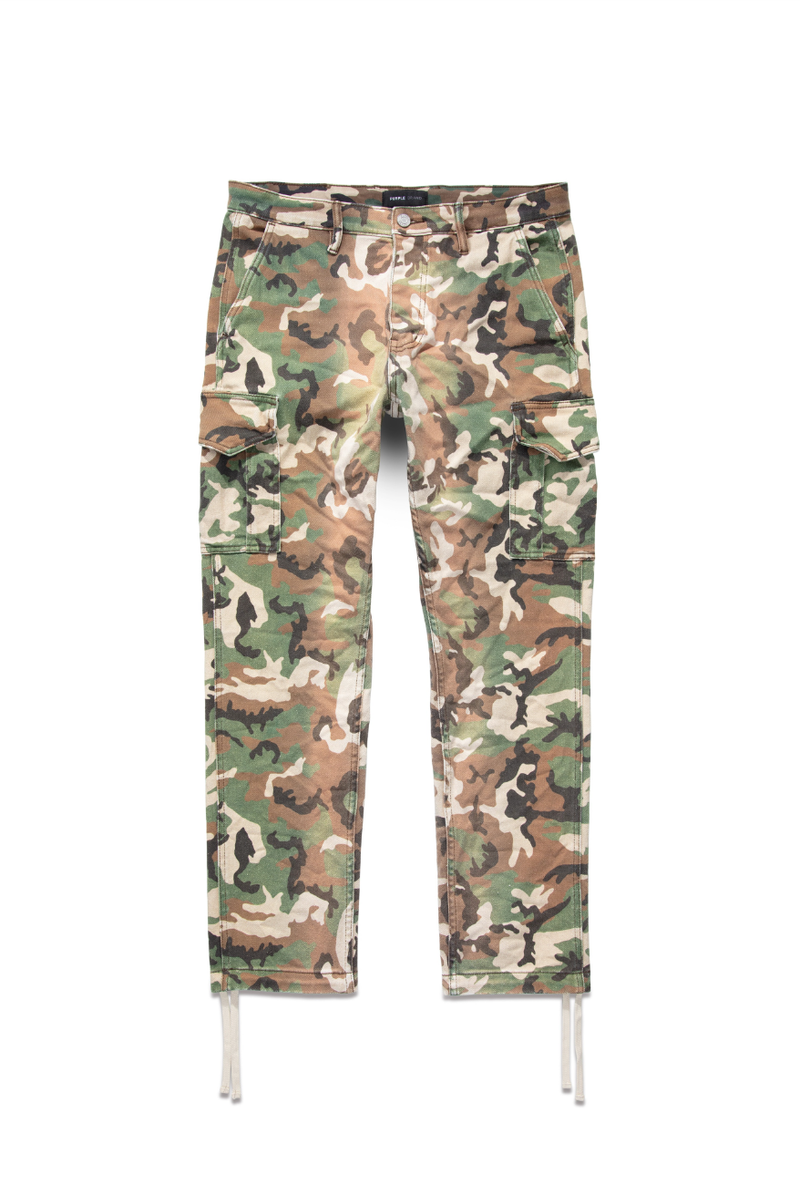 Purple brand (aop twill cargo pant)