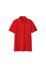 Purple brand (red pique knit polo)
