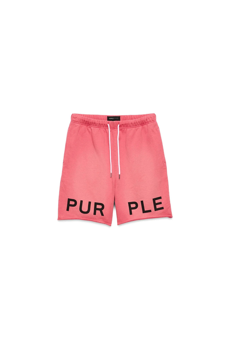 Purple Brand (Pink WordMark Short Set)