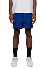 Purple brand All round short blue