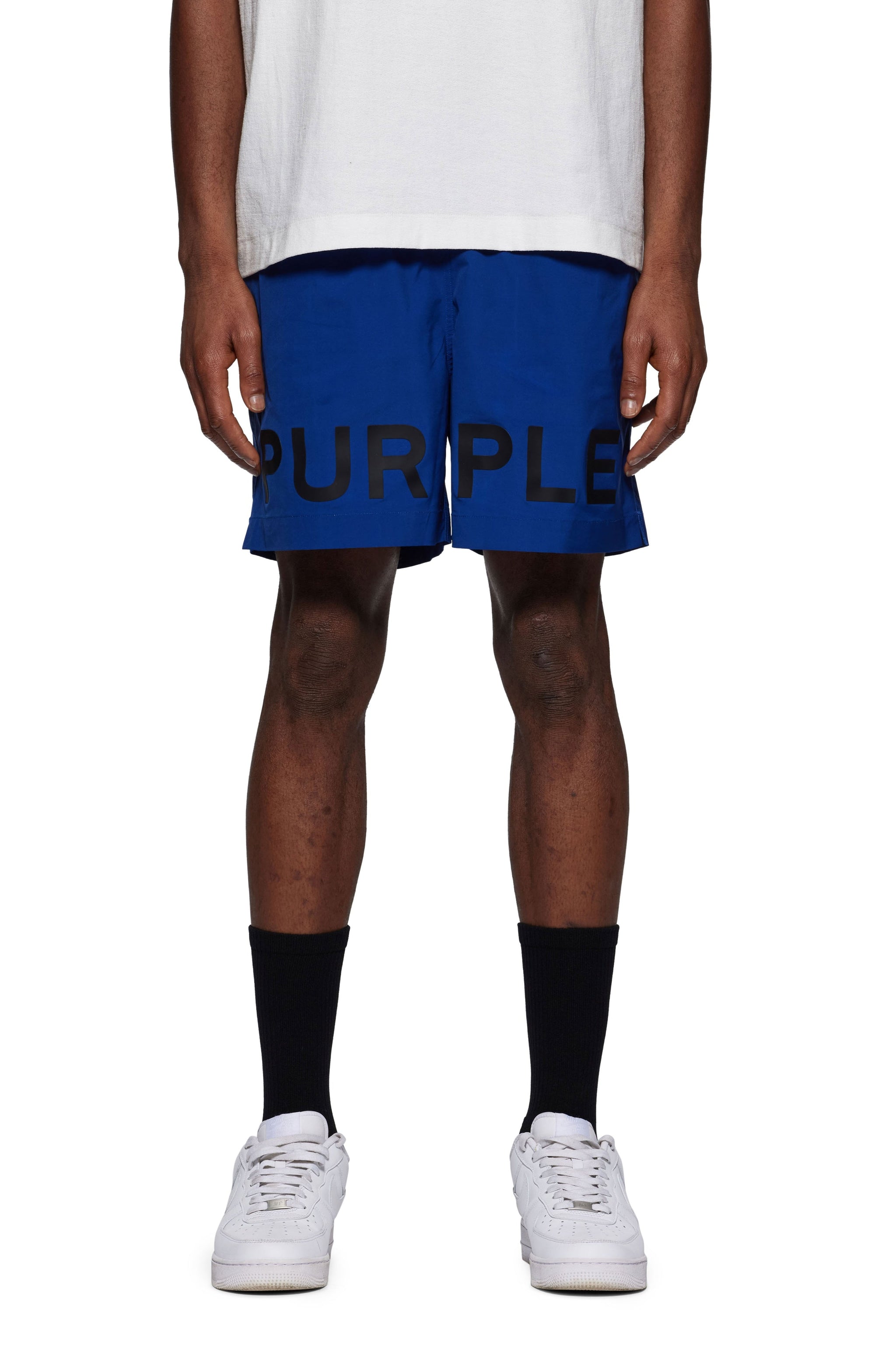Purple brand All round short blue