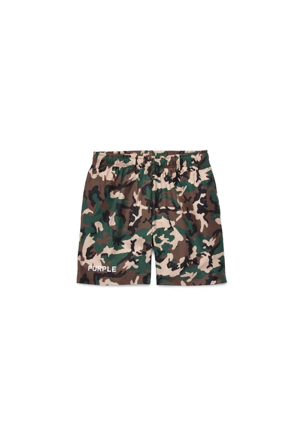 purple brand (camo all round short water print)