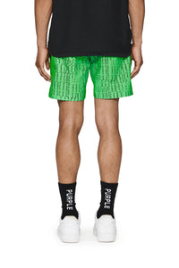 Purple Brand Hacker All Round Short Green