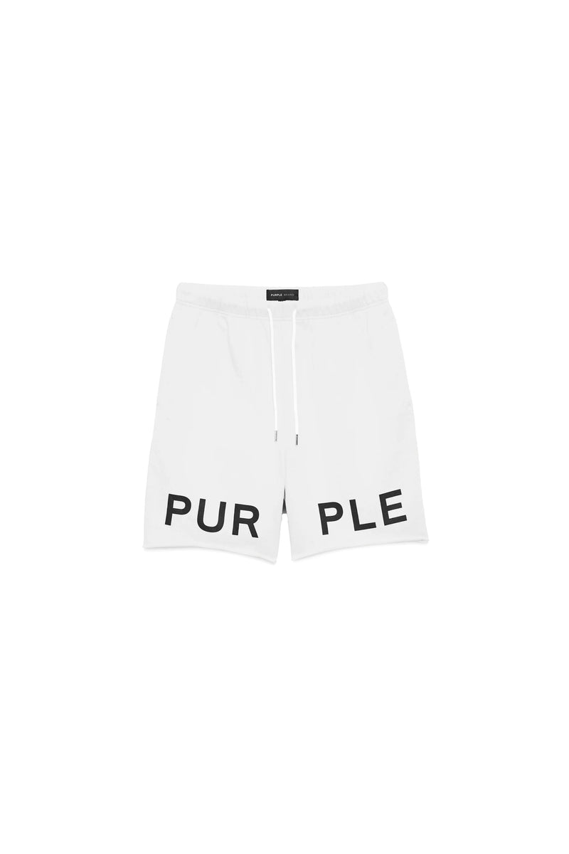 Purple Brand (Whisper White Wordmark Logo Shorts)