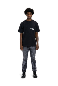 Purple Brand Heavy Jersey Ss Tee Black