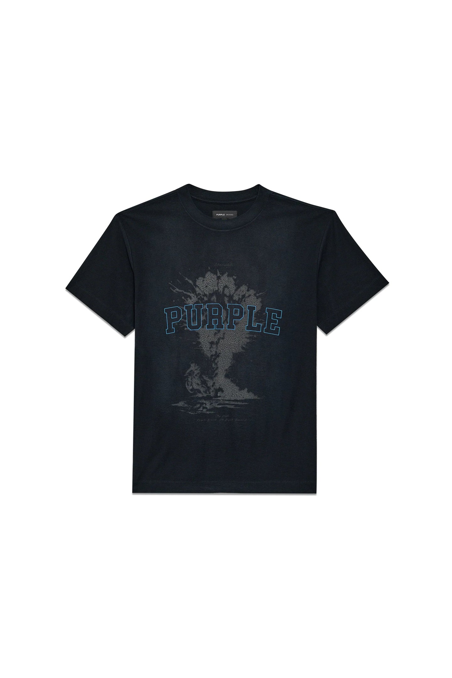 Purple Brand Black Sky High Tee