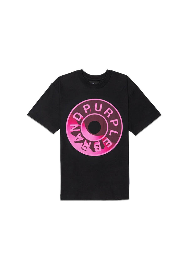 Purple brand (black textured jersey t-shirt)