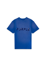 Purple brand (Blue textured jersey t-shirt) – VIP Clothing Purple brand (Blue textured jersey t-shirt) – VIP Clothing