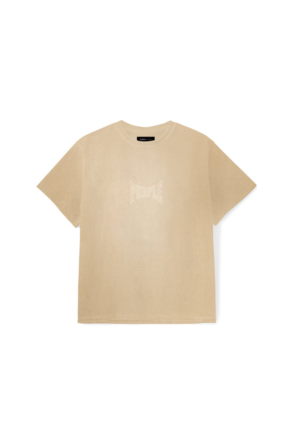 Purple brand (Brown textured jersey ss t-shirt)