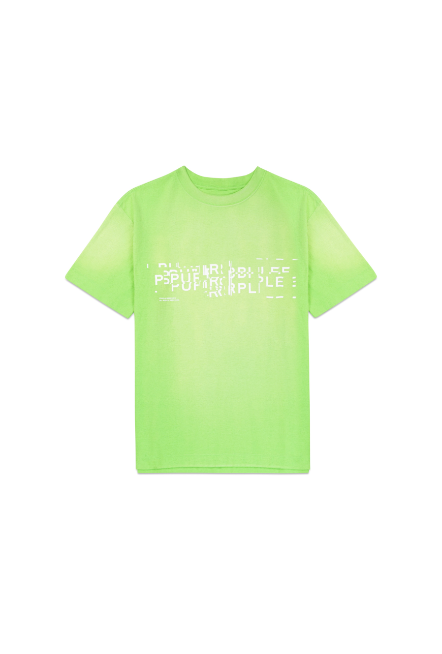 purple brand (Green textured jersey t-shirt)