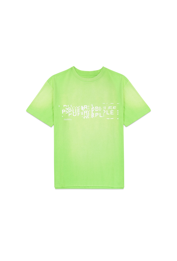 purple brand (Green textured jersey t-shirt)