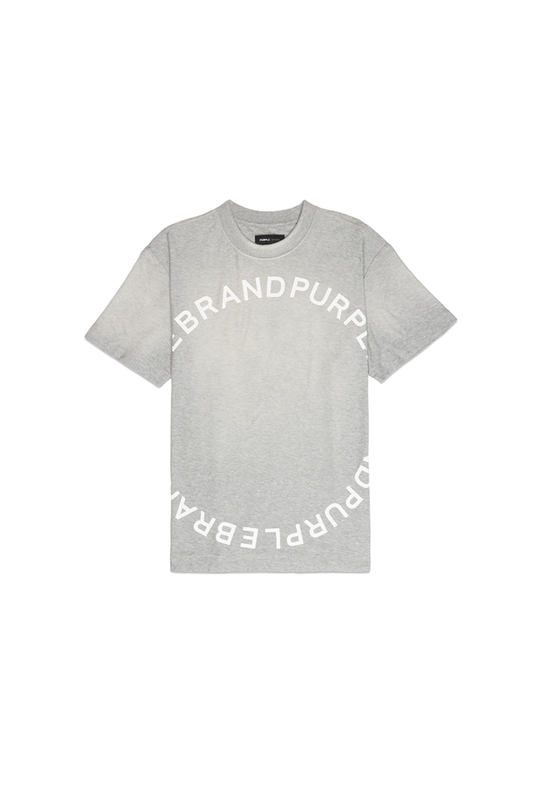 Purple brand (grey textured jersey t-shirt)