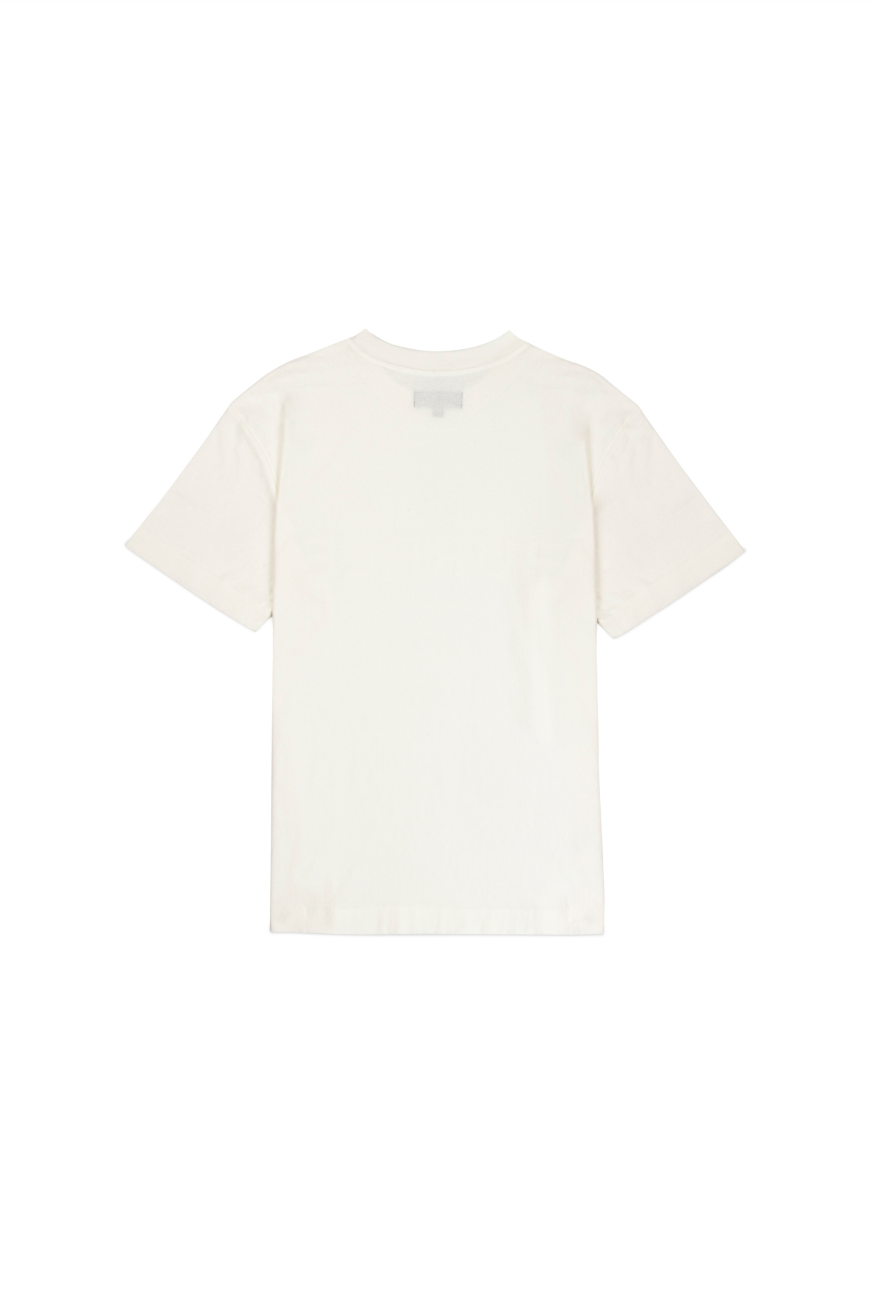 Purple brand (Off white textured jersey t-shirt)