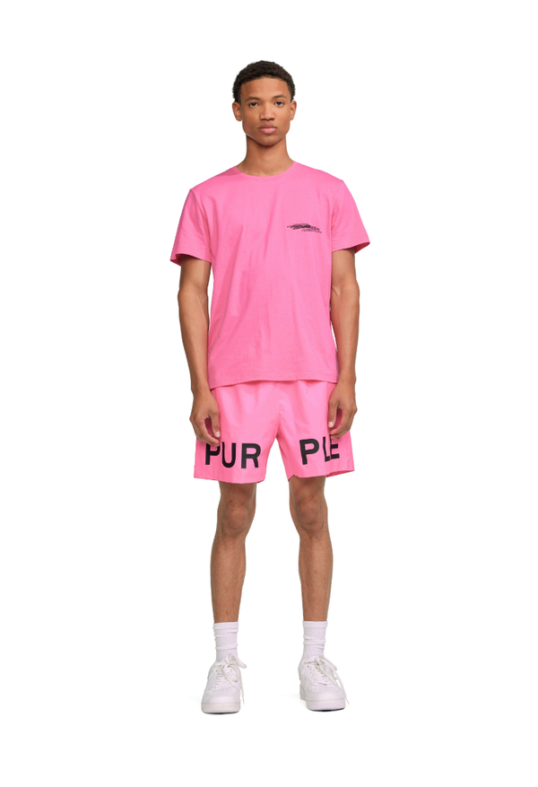 Purple brand (pink clean jersey ss t-shirt)