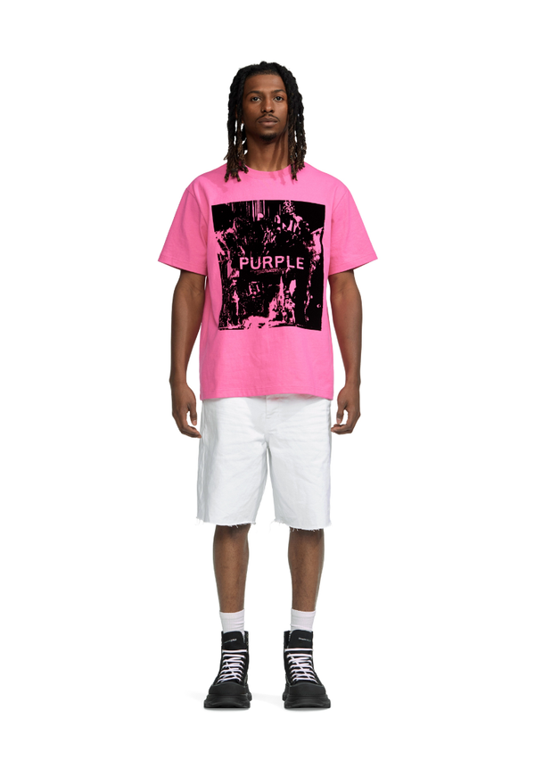 Purple brand (pink jersey ss t-shirt)