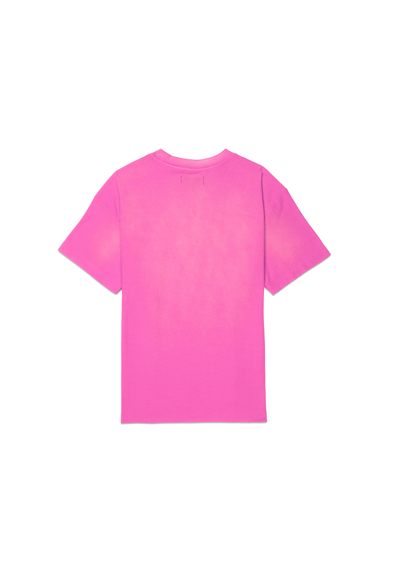 Purple brand (pink textured jersey t-shirt)