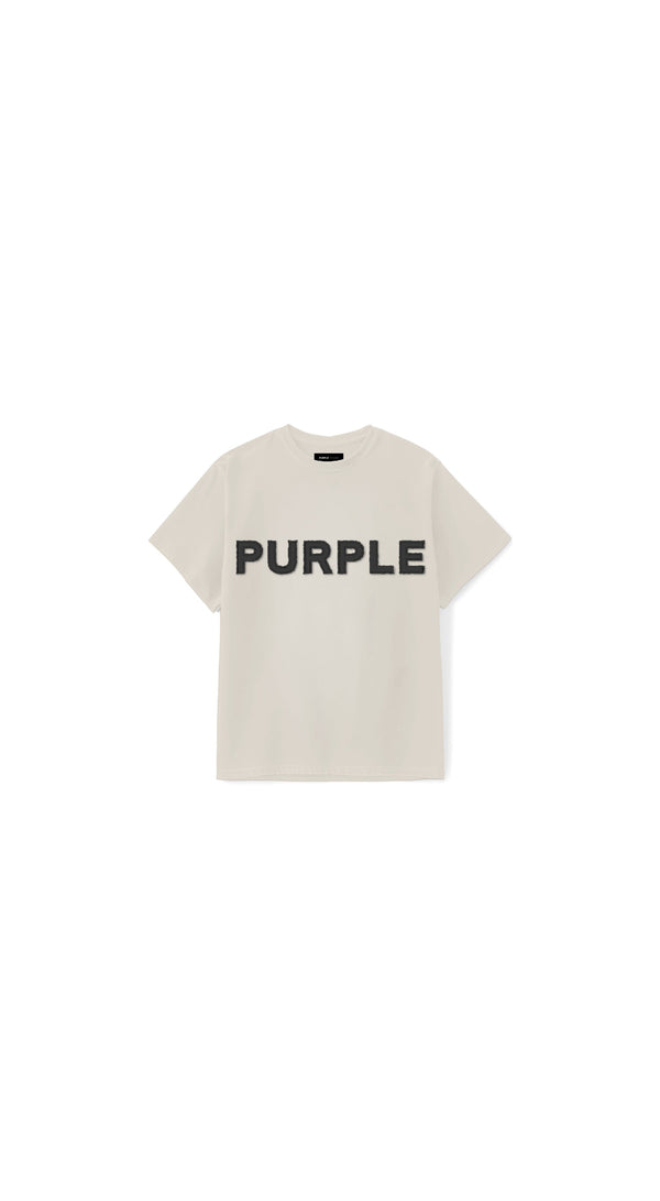 Purple Brand (Tan Clean Jersey Short Slv Tee)