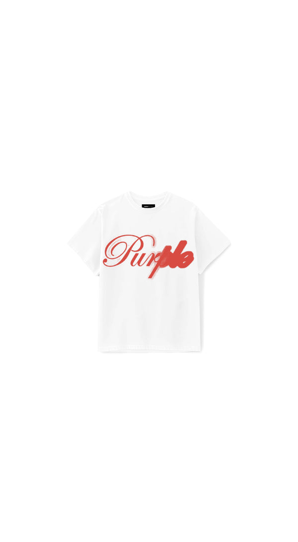 Purple Brand (White Clean Jersey Short Slv Tee)