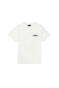 Purple brand (white textured jersey t-shirt)